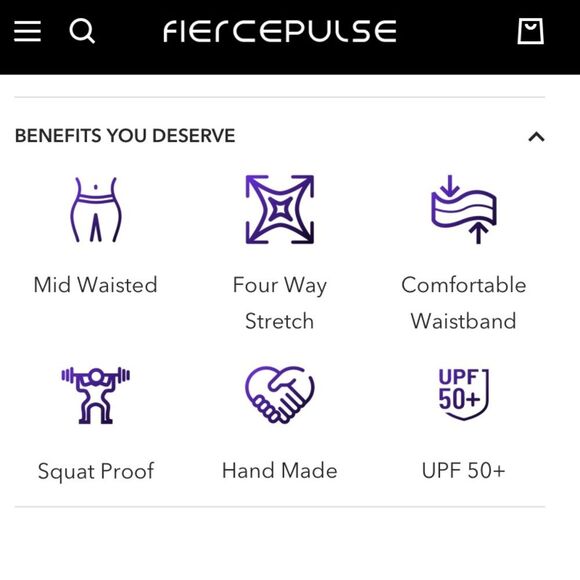 Fiercepulse women’s heart pattern Valentine’s Day leggings size x-large - Picture 8 of 8